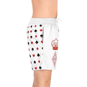 Men Letter Graphic Zipper Pocket Sports Shorts Hot Polyester Fitness Workout Casual Custom Summer Printed - Product Image 3
