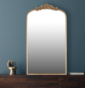 Ornate Gold <b>Arch</b> Wall Mirror - Product Image 2