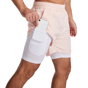 Fait sur mesure pour hommes Gym Sport Fitness Compression Shorts Meilleure qualité Spandex Polyester Compression Shorts - Product Image 1