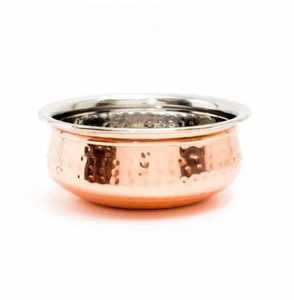 Premium Design Kitchenware <b>Soup</b> <b>Bowl</b> Standard Quality Metal Copper Plated Serving <b>Bowl</b> Hammered Work for Tabletop Decorative - Product Image 6