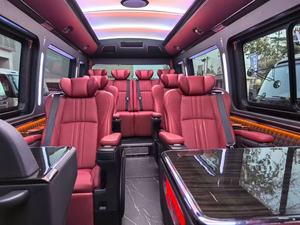 Minibus de Luxe VIP 2024 - Noir - Gris Métallisé - Moteur Diesel/Essence - Conduite à Gauche - Cuir - Transmission Automatique - Émissions Euro V - Prêt à l'Exportation - Product Image 3