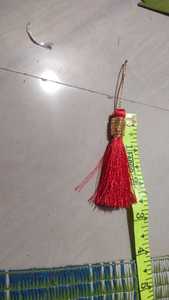 Custom Made Small Mini Tassels with <b>Gold</b> Thread Suitable for Use in Wedding Stationery - Product Image 5