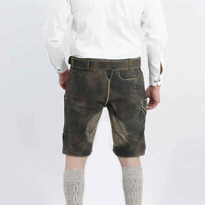 Authentique Bavarois Lederhosen Men 2025 Premium Oktoberfest Outfit Custom German Traditional Wear OEM Supplier - Product Image 2