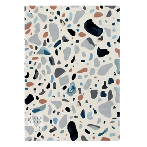 Alfombra de lana con mechones a mano grande de diseño de mármol antiguo de alta calidad para el hogar moderno para comedor, sala de estar, uso en sala de juegos - Product Image 1