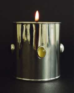 Porte-bougie élégant en acier inoxydable, fait main, écologique, durable, décoration de Noël pour la maison, élégant, fonctionnel, personnalisable - Product Image 5