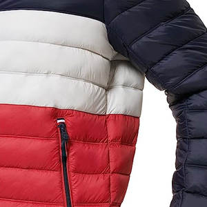 Doudounes en laine grande taille en gros pour hommes conception personnalisée col montant mode hiver OEM service en vente - Product Image 5