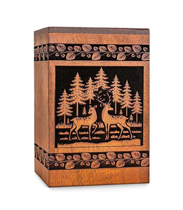 Urnas de Cremación Modernas de Madera para Adultos, para Uso Funerario y de Entierro, Hechas a Mano con Logotipo Personalizado a Bajo Precio - Product Image 4