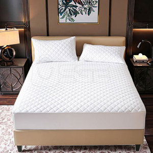 Protector de Colchón Tejido Resistente y Ecológico, No Impermeable, Cubrecama Suave para Adultos, Uso Doméstico y Hotelero - Product Image 5