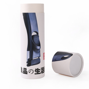Custom Printed Creative <b>Round</b> white cardboard Paper Tube Packaging For electronic equipment Packaging - Product Image 4