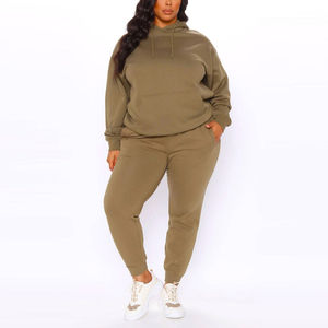 Conjuntos Deportivos de Dos Piezas para Mujer, Diseño Moderno, Talla Grande, con Capucha, Casuales, de Primera Calidad, Transpirables y de Secado Rápido - Product Image 3