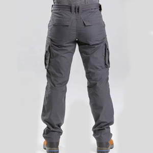 Dernier arrivage Vêtements de travail légers en polyester et coton Pantalon cargo d'extérieur haute visibilité multi-poches Cordura respirant - Product Image 4