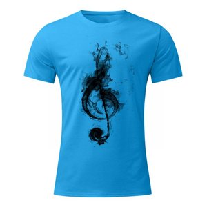Camiseta de Manga Corta para Hombre, Cuello Redondo, Algodón Suave, con Logotipo Personalizado OEM y Serigrafía - Product Image 3