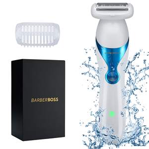 Afeitadora Eléctrica Femenina Inalámbrica, Diseño Húmedo/Seco, para el Cuerpo, Axilas, Piernas, Resistente al Agua, para el Área del Bikini, IPX7 - Product Image 6