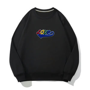 Survêtement de jogging léger d'hiver écologique unisexe sur mesure col à capuche logo personnalisé imprimé en gros - Product Image 3