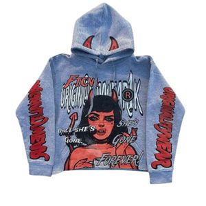 Sudaderas de invierno de algodón 100% pesado para hombre con Sudadera con capucha y sudadera con estampado de logotipo personalizado - Product Image 3