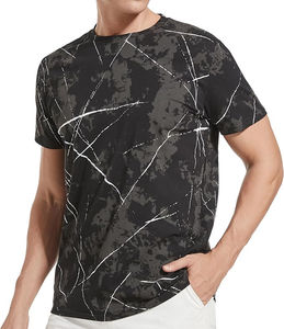 Camisetas de Talla Grande para Hombre de Marca Propia, Cómodas, Corte Regular, Tela Antiarrugas de Lona de 180g, Cuello Redondo, Impresión Serigráfica, las Mejores - Product Image 3