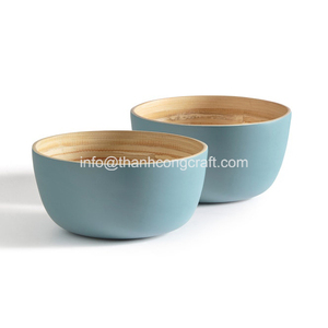 Meilleures ventes Belle couleur Vietnam élimination des produits Bol en bambou Ensembles de vaisselle - Product Image 1