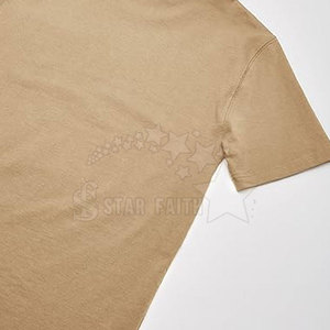 Camiseta extragrande de algodón 100% de primera calidad para hombre, ropa informal holgada de uso diario con manga corta, estilo de calle, venta al por mayor, personalizable - Product Image 6