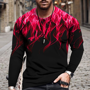 2024 unisexe hommes 100% coton Streetwear T-Shirt haute qualité noir personnalisé sérigraphie conception impression numérique motif uni - Product Image 2