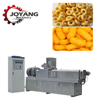 Ligne de production d'extrusion de snacks soufflés et croustillants à base de millet, de céréales, de riz et de maïs, grande capacité, à vendre
