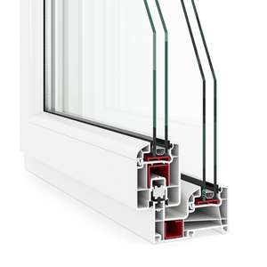 Portes et fenêtres en PVC sur mesure de conception européenne |   Système de fenêtres en PVC à haute efficacité énergétique avec garantie de 5 ans - Product Image 2