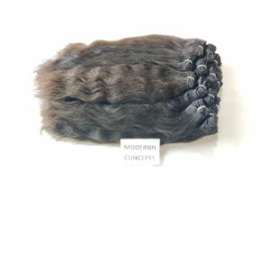 Cheveux vierges crus de qualité supérieure prix de gros soyeux non transformés ondulés naturels 8-32 pouces paquets d'extensions de cheveux humains indiens - Product Image 4