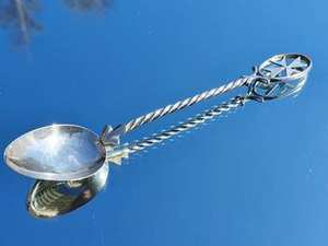 Cuillère de mariage en acier inoxydable à poignée coulée en laiton de qualité supérieure d'Inde parfaite pour les ustensiles de cuisine, la vaisselle et les accessoires de salle à manger - Product Image 4