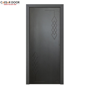 Puerta Interior de Madera Contemporánea con Núcleo de HDF y Diseño Moderno y Lujoso para Uso Comercial en Baños y Oficinas - Product Image 6