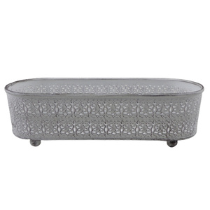 Nouveau pot de bougie de couleur argent nickel bougeoir en aluminium élégant pour la maison décorative à la main en vrac - Product Image 3