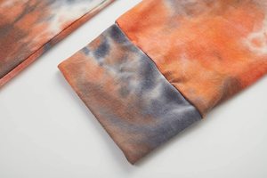 เสื้อยืดมัดย้อมสำหรับผู้ชายขนาดใหญ่พิเศษผ้าน้ำหนักเบาและระบายอากาศได้กำหนดสีได้เองคุณภาพสูง - Product Image 3