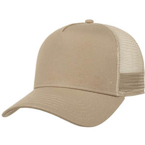 หมวกแก๊ปทรงทรัคเกอร์แบบเรียบง่าย คุณภาพสูง ราคาถูก ขายส่ง OEM ปรับขนาดได้ เหมาะสำหรับกีฬาและเบสบอล - Product Image 1