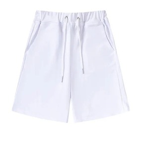 Ensembles de vêtements d'été pour hommes Offre Spéciale t-shirt à manches courtes couleur unie 100% short en coton col rond impression de logo personnalisé vente en gros - Product Image 3