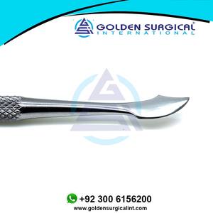 Ensemble dentaire médical orthodontique Instruments à double extrémité comprenant un détartreur de spatule de restauration de laboratoire Poignée ergonomique en acier inoxydable - Product Image 4