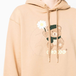 Sudaderas con capucha bordadas de poliéster y algodón de alta calidad para adultos, ropa para exteriores para invierno, técnicas de teñido liso - Product Image 6