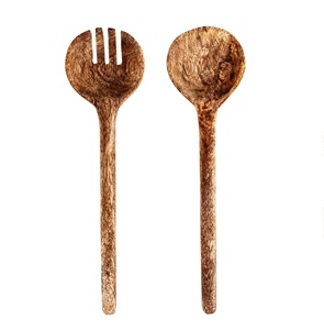 ชุดสายหนังสำหรับสลัดเซ็ตสลัดอุปกรณ์เซิฟเวอร์ทำมือผลิตภัณฑ์ไม้สำหรับใช้ในครัวบ้าน - Product Image 4