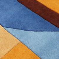 Tapis de luxe personnalisés, abstraits, doux, modernes, tuftés à la main, grands et élégants, en laine, géométriques, style indien, ensembles de tapis les plus vendus