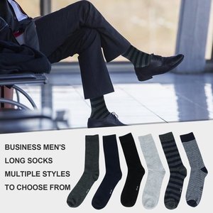5 par/lote de calcetines para correr para hombre, informales, para deportes al aire libre, algodón, naranja, rayas rojas, compresión, negro, 15 estilos, viaje, gran oferta - Product Image 1