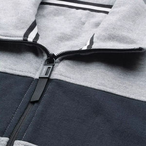 Sweat Suit Jogger Set Transpirable Poliéster elástico Zip up Chándal Sportwear Chándales para hombres - Product Image 2