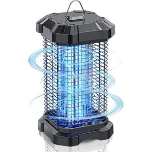 Portable Rechargeable LED veilleuse Bug Zapper électrique moustique tueur lampe pour Patio extérieur 4000V électrique mites moucherons - Product Image 1