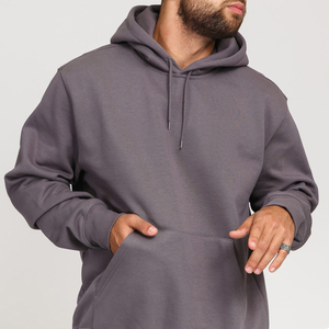 Sweats à capuche pour hommes avec impression personnalisée de haute qualité Sweat à capuche unisexe avec logo personnalisé Sweats à capuche en coton mélangé uni pour hommes - Product Image 6