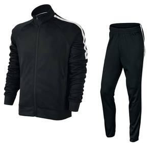 Combinaison de sports d'hiver Survêtement de course à pied pour hommes Vêtements de travail doublés de polaire Warm Quick Dry Trauning Clothes - Product Image 3