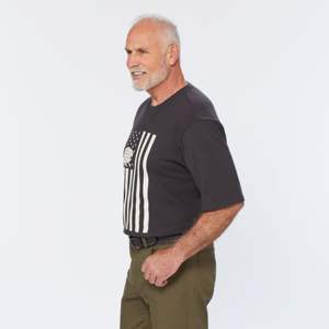 100% algodón transpirable sólido de gran tamaño Unisex manga corta Camiseta con diseño personalizado Logo Drop y características ecológicas - Product Image 3