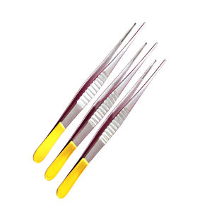 Pince à dissection Adson de haute qualité en acier inoxydable caractéristique pince à tissu chirurgical pour instrument hémostatique à usage hospitalier - Product Image 2