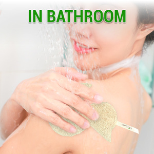 Pack de 2 éponges de canard en luffa naturel super absorbant pour douche cuisine tampons à récurer multi-usages pour plats prêts à être expédiés VietEarth - Product Image 3