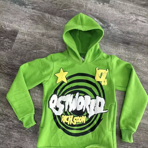 Sudadera con Capucha de Forro Polar para Hombre, Estilo Nuevo, Invierno, Estampado 3D, Calidad Premium, Mezcla de Poliéster/Algodón, Diseño Casual con Bolsillos - Product Image 1