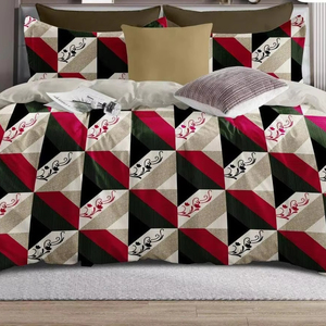 Soft & <b>Strong</b> Oxford <b>Fabric</b> Bedsheets Breathable Printed Woven Poly Cotton for Hotels Hospitals Homes-OEM Ready for Bulk Export - Product Image 1