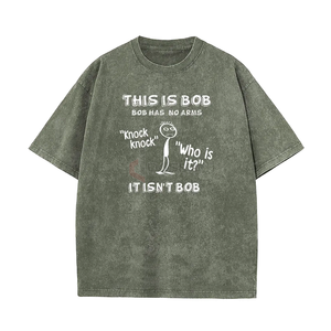 T-shirt surdimensionné vierge personnalisé de haute qualité hommes Streetwear Vintage lavage à l'acide T-shirt graphique coton lourd décontracté haut fournisseur - Product Image 2