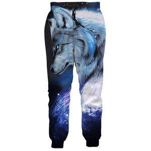 Pantalones Jogger Personalizados con Logotipo para Hombre, Pantalones Deportivos de Algodón Extra Grandes con Estampado de Camuflaje, Cintura Doble, Pierna Ancha, Estilo Casual - Product Image 2