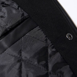Veste universitaire Letterman en laine de haute qualité pour hommes veste de baseball d'hiver avec logo brodé personnalisé - Product Image 6