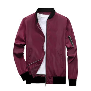 Manteau coupe-vent zippé décontracté léger pour homme printemps automne avec poches taille XS - Product Image 5